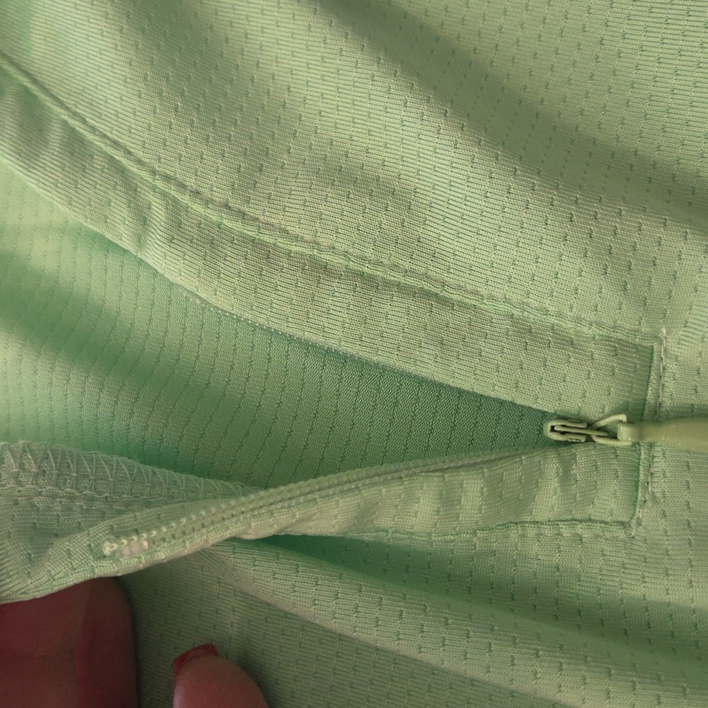 Ladies Golf Polo Three Inch Zip On Front Monterey Club Size Small - Picture 7 of 11